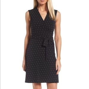 Pin Dot Wrap Dress